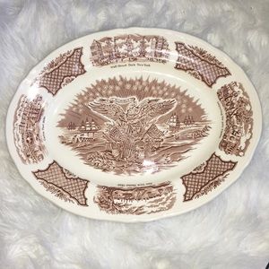 1950's Alfred Meakin Fair Winds Platter Plate